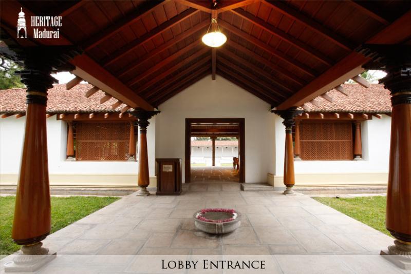 Heritage Madurai Exterior foto Lobby entrance